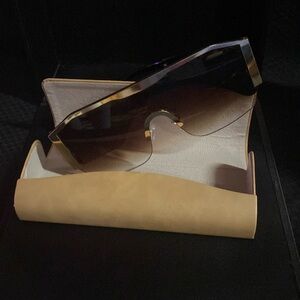 New Designer Inspired Sunglasses w/case